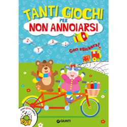 ISBN Tanti giochi per non annoiarsi (con stickers)