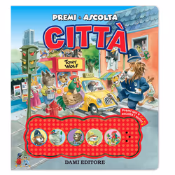 ISBN Città premi e ascolta, ITA, Libro in brossura, 10 pagine