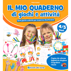 ISBN Il mio quaderno di giochi e attività 4/5, ITA, Libro in brossura, 72 pagine
