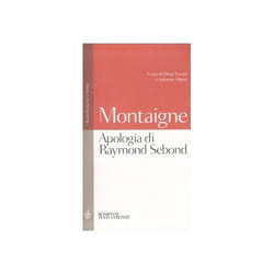 ISBN Apologia di Raymond Sebond. Testo francese a fronte