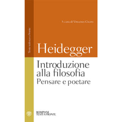 ISBN Introduzione alla filosofia. Pensare e poetare