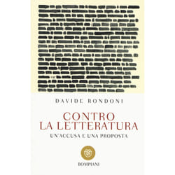 ISBN Contro la letteratura. Un'accusa e una proposta