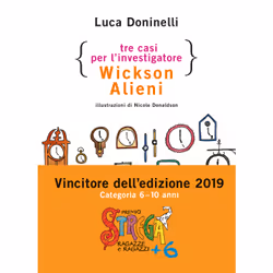 ISBN Tre casi per l'investigatore Wickson Alieni, ITA, Copertina rigida, 160 pagine