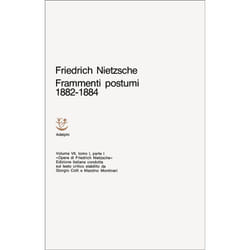 ISBN Frammenti postumi 1882-1884 - I libro Filosofia ITA 388 pagine