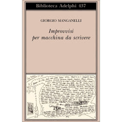 ISBN Improvvisi per macchina da scrivere libro Romanzo letterario ITA 279 pagine