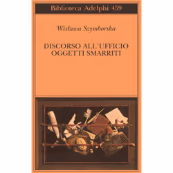 ISBN Discorso all’Ufficio oggetti smarriti, Romanzo letterario, ITA, 189 pagine