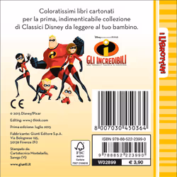 ISBN Gli Incredibili - I Librottini