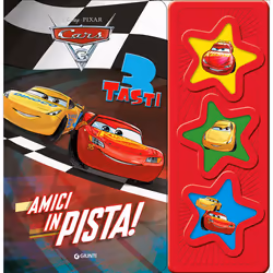 Giunti Editore 3 tasti - Cars 3. Amici in Pista!, Educativo, Copertina rigida, 8 pagine