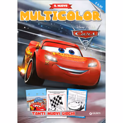 Giunti Editore Il nuovo Multicolor - Cars 3, ITA, Libro in brossura, 160 pagine