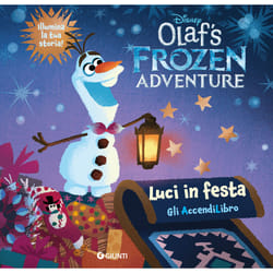 ISBN Luci in festa Olaf's Frozen Adventure Libro con Lucine