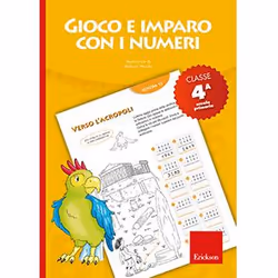 Erickson Gioco e imparo con i numeri, Educativo, ITA, 36 pagine