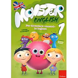 Erickson Monster English 1, Educativo, ITA, 48 pagine