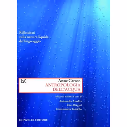 ISBN Antropologia dell'acqua, Arte & design, ITA, 166 pagine