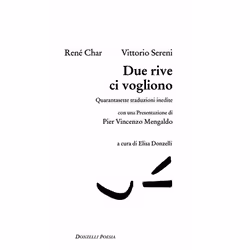 ISBN Due rive ci vogliono, Poesia, ITA, 142 pagine