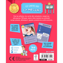 ISBN Le Carte dei Campioni - Corpo umano