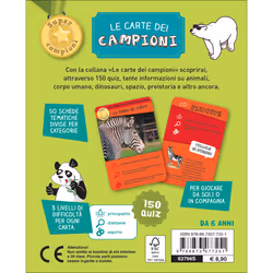 ISBN Le Carte dei Campioni - Animali da salvare