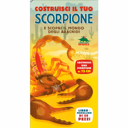 ISBN Costruisci il tuo scorpione e scopri il mondo degli aracnidi, ITA, Copertina rigida, 32 pagine