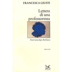 ISBN Lettera di una professoressa
