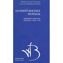 ISBN Lo stato sociale in Italia 1998