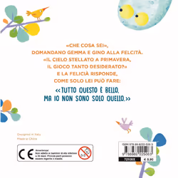 ISBN Intervista alla felicità, ITA, Copertina rigida, 20 pagine