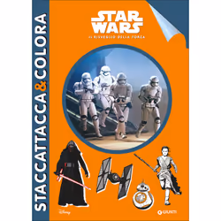 ISBN Star Wars. Il Risveglio della Forza - Staccattacca&Colora, ITA, 16 pagine