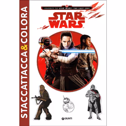 ISBN Star Wars. Journey to Star Wars: The last Jedi - Staccattacca&Colora, ITA, 16 pagine