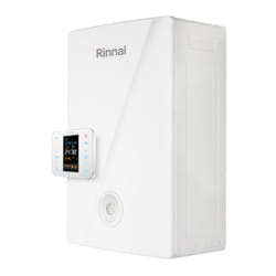 Caldaia a Condensazione Rinnai MOMIJI 24 kW Metano con Cronotermostato Wi-Fi Intergrato Low NOx con Kit Scarico Fumi Sdoppiato di Serie