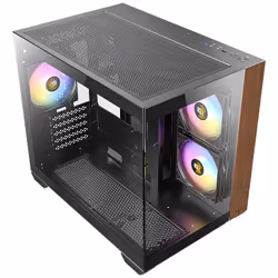 Antec CX600M Midi Tower Nero, Legno - Vista aggiuntiva 6